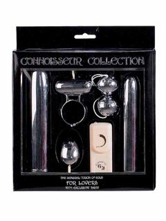 Connoisseur Vibrator Kit - Silver